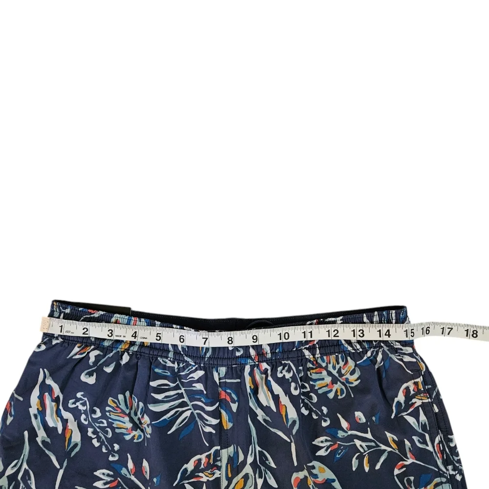 Kirkland Men's Swim Shorts Medium NEW Liner Blue Swim Trunks
